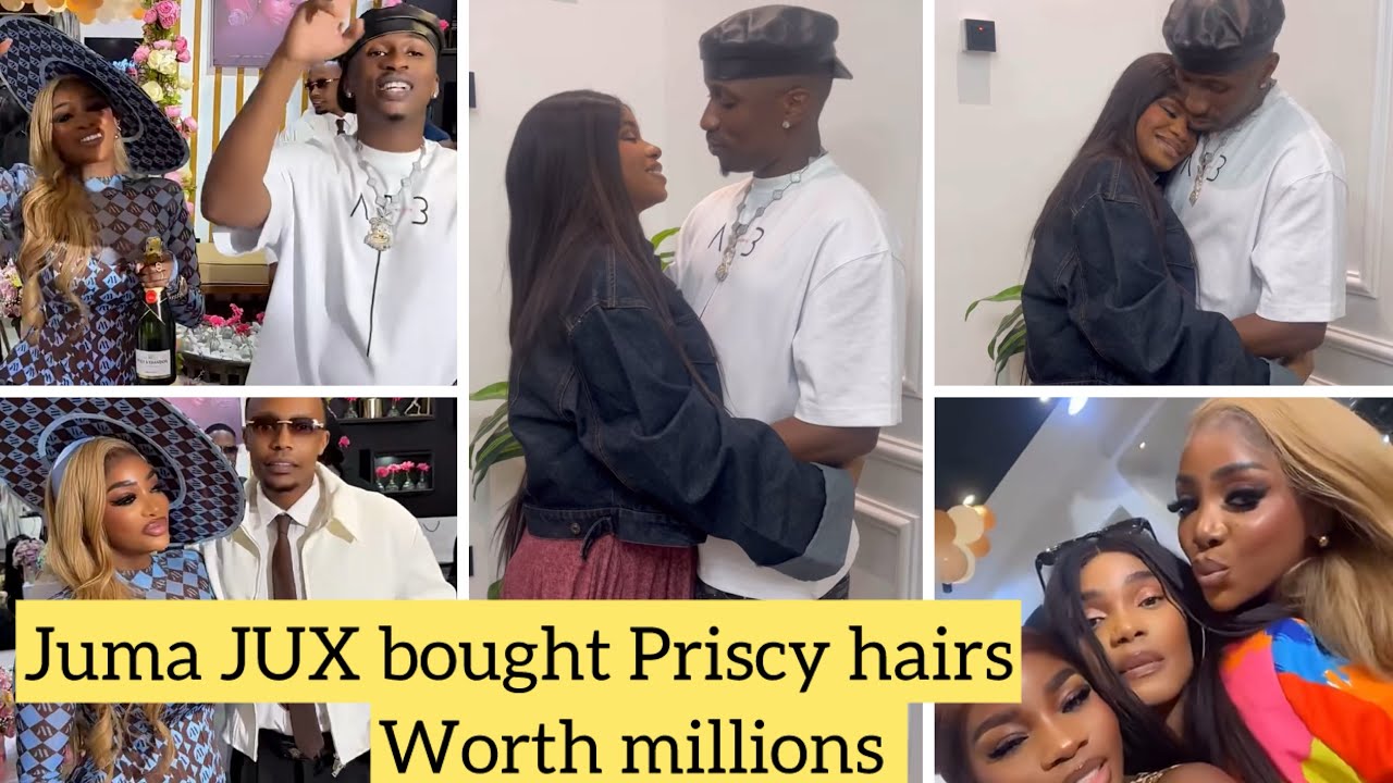 JUMA JUX BOUGHT PRISCY HAIRS WORTH MILLIONS WHEN HE ARRIVED WITH HIS FRIENDS TO SUPPORT CHIOMA