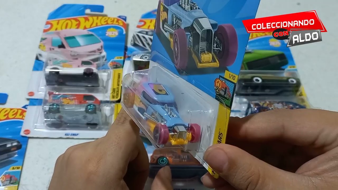 Iniciado colección de hotwheels hw art cart
