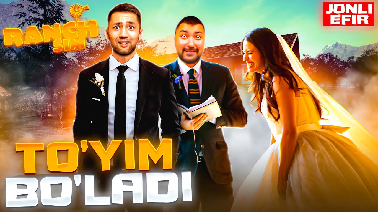 RANCH SIMULATOR - TO'YIM BO'LADI | JONLI EFIR