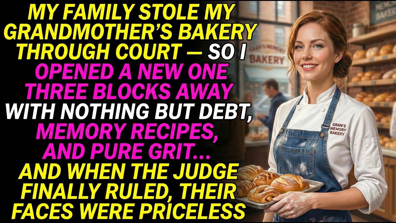 My Family Took My Bakery — So I Took Everything Back | Reddit Revenge 
