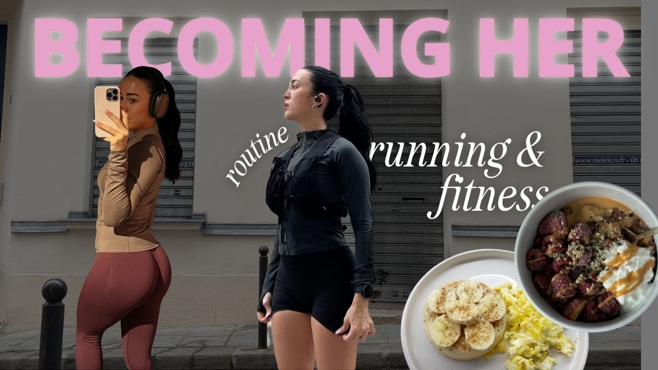 MA ROUTINE FITNESS & RUNNING: organisation, rester motivée & discipline | becoming her EP.5
