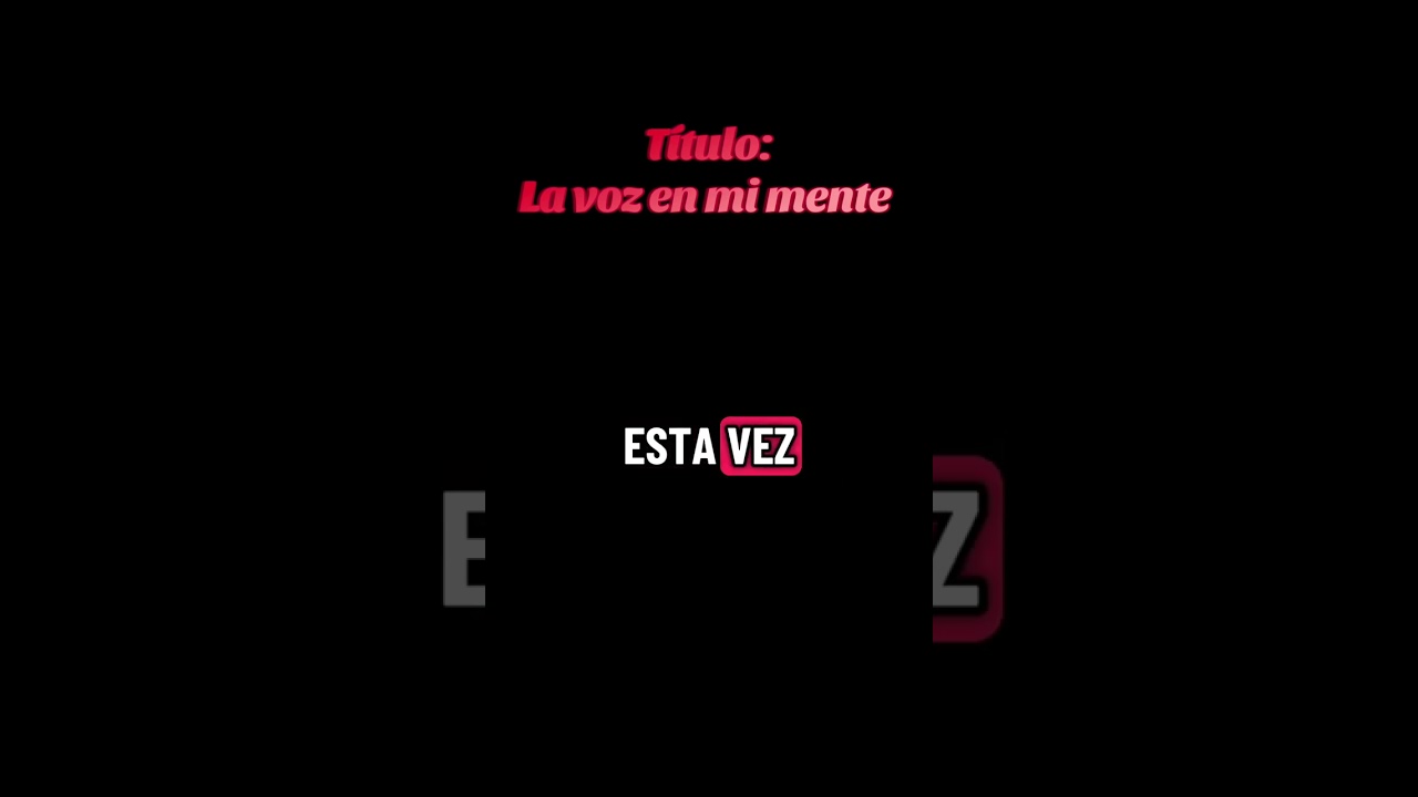 La voz en mi mente, letra original, canción nueva, música indie, tema 2026, letras propias.