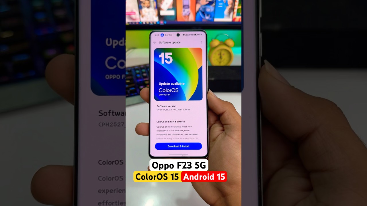 Oppo F23 5G ColorOS 15 Android 15 Update Features🔥