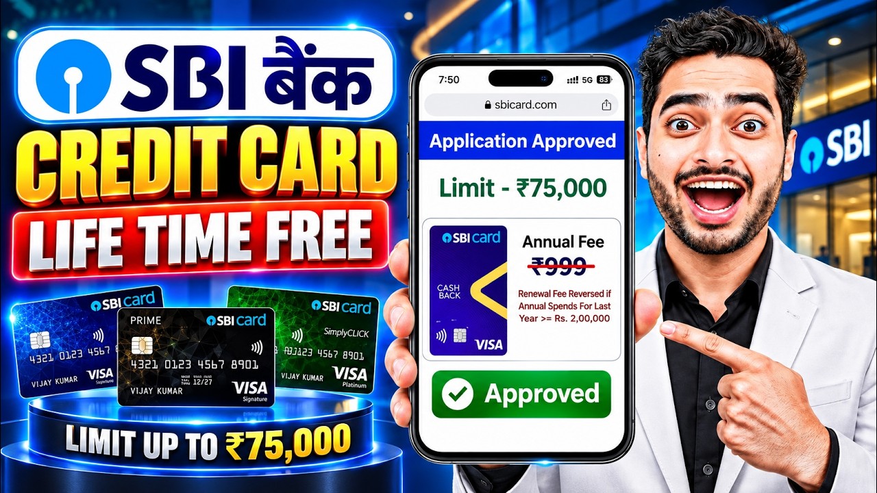 SBI Credit Card Online Apply | Credit card apply | Credit card kaise banaye | Sbi credit card apply