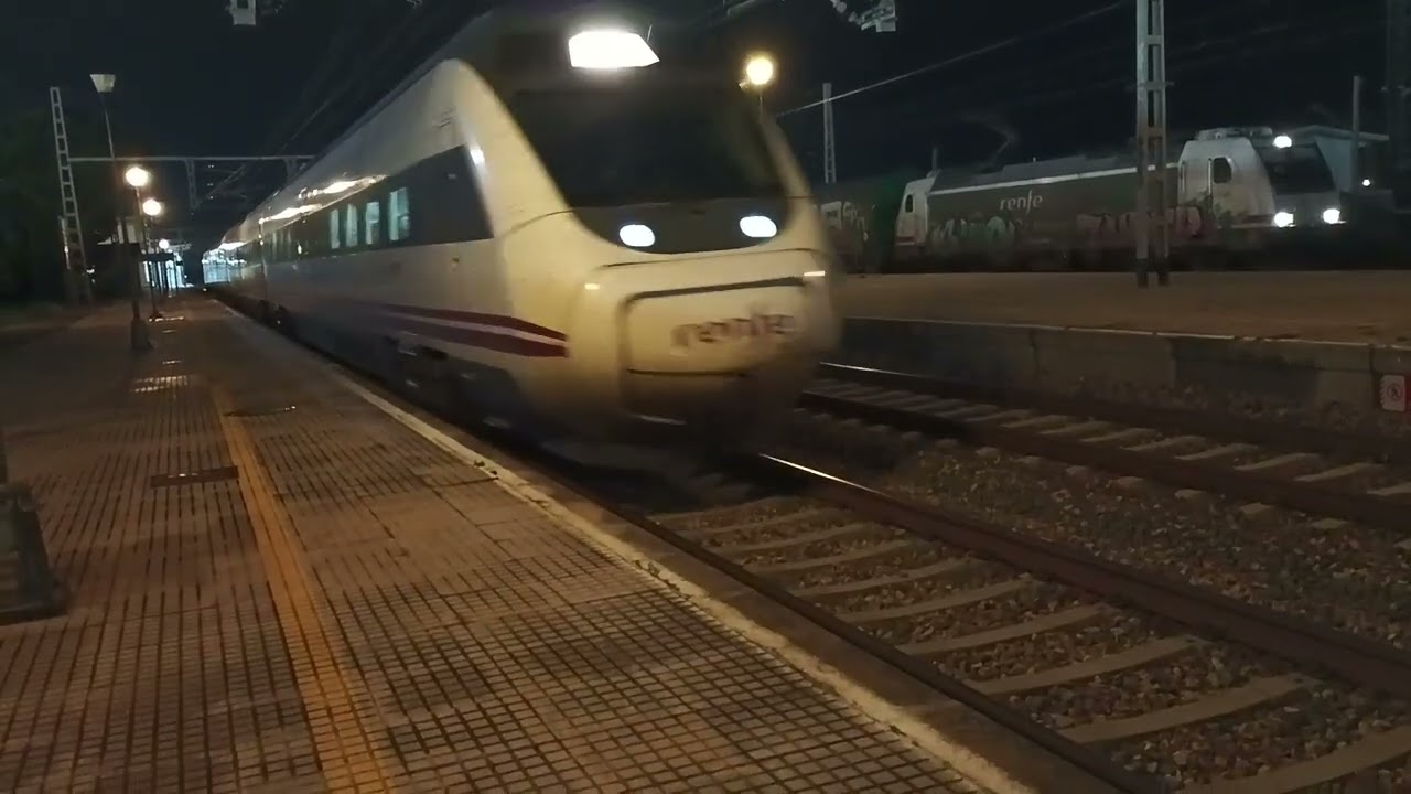 trenes noctuna y trenes mercancias por benicarlo