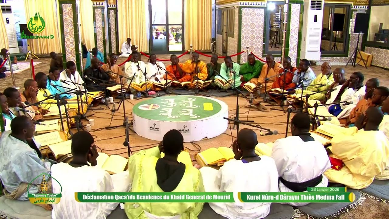 Buchrara lana  Kurel Nûru-d Dârayni HT Thiès Medina Fall Séjour du Khalif à Porokhane 2026