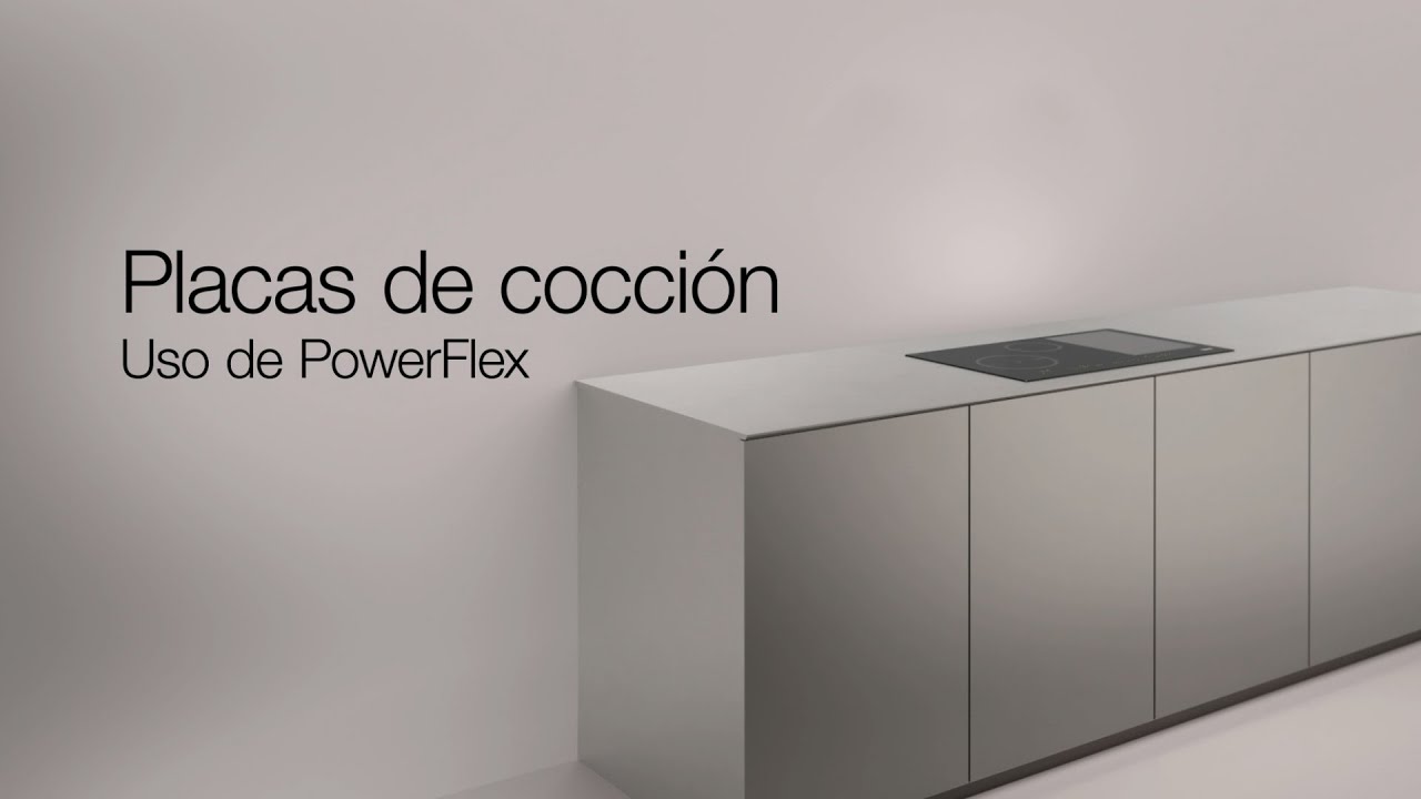 Cómo usar PowerFlex en las placas de cocción de Miele