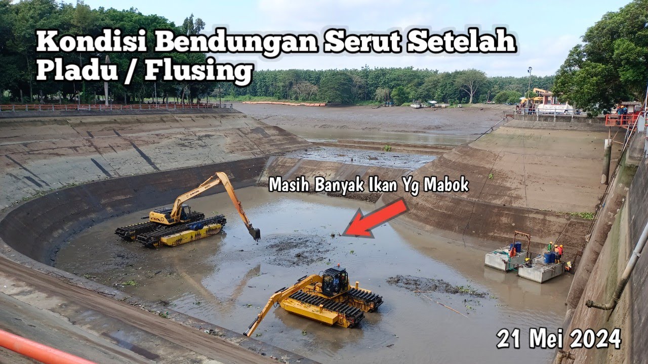 Kondisi Bendungan Serut Setelah Di Pladu 2024