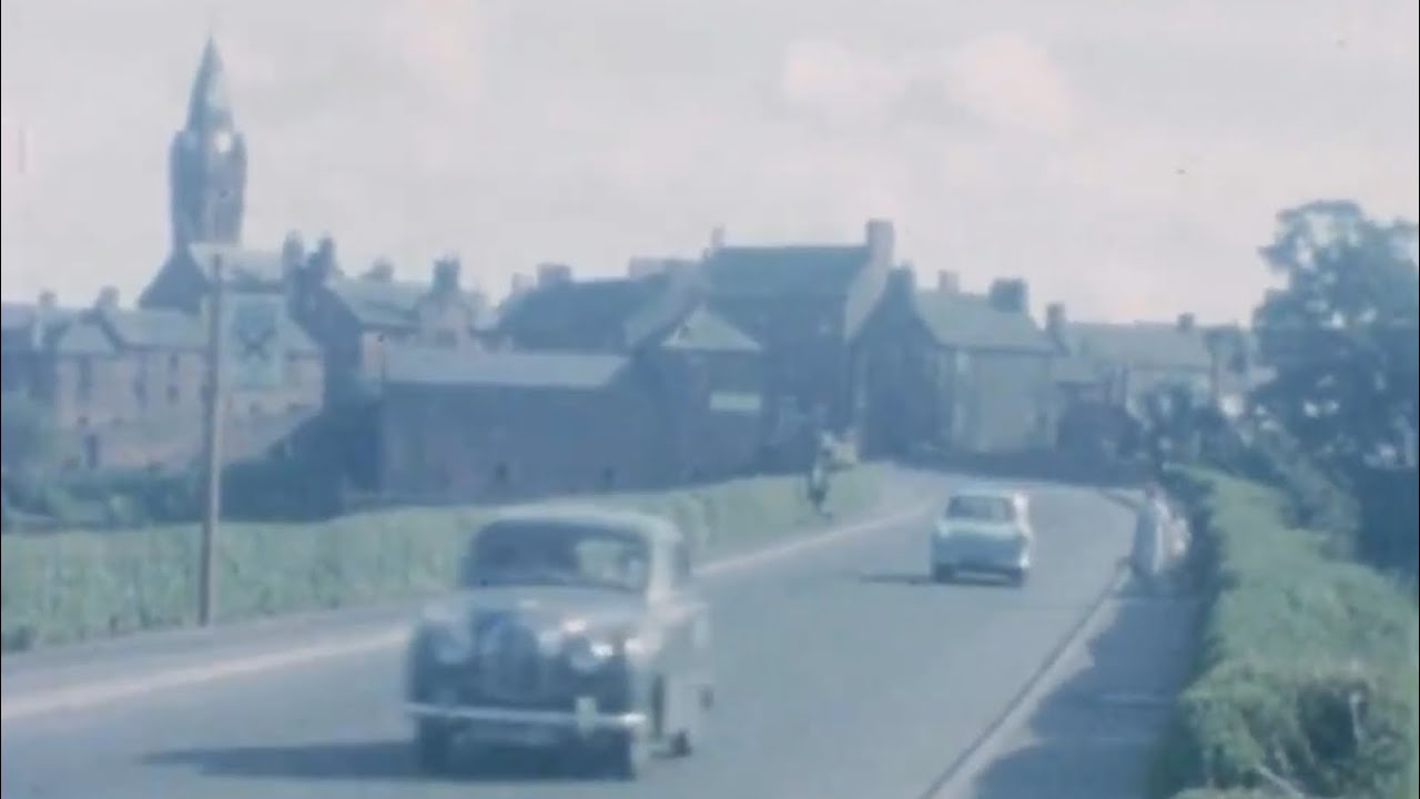 Annan 1965 - High Street, River and Herding Sheep 🐑
