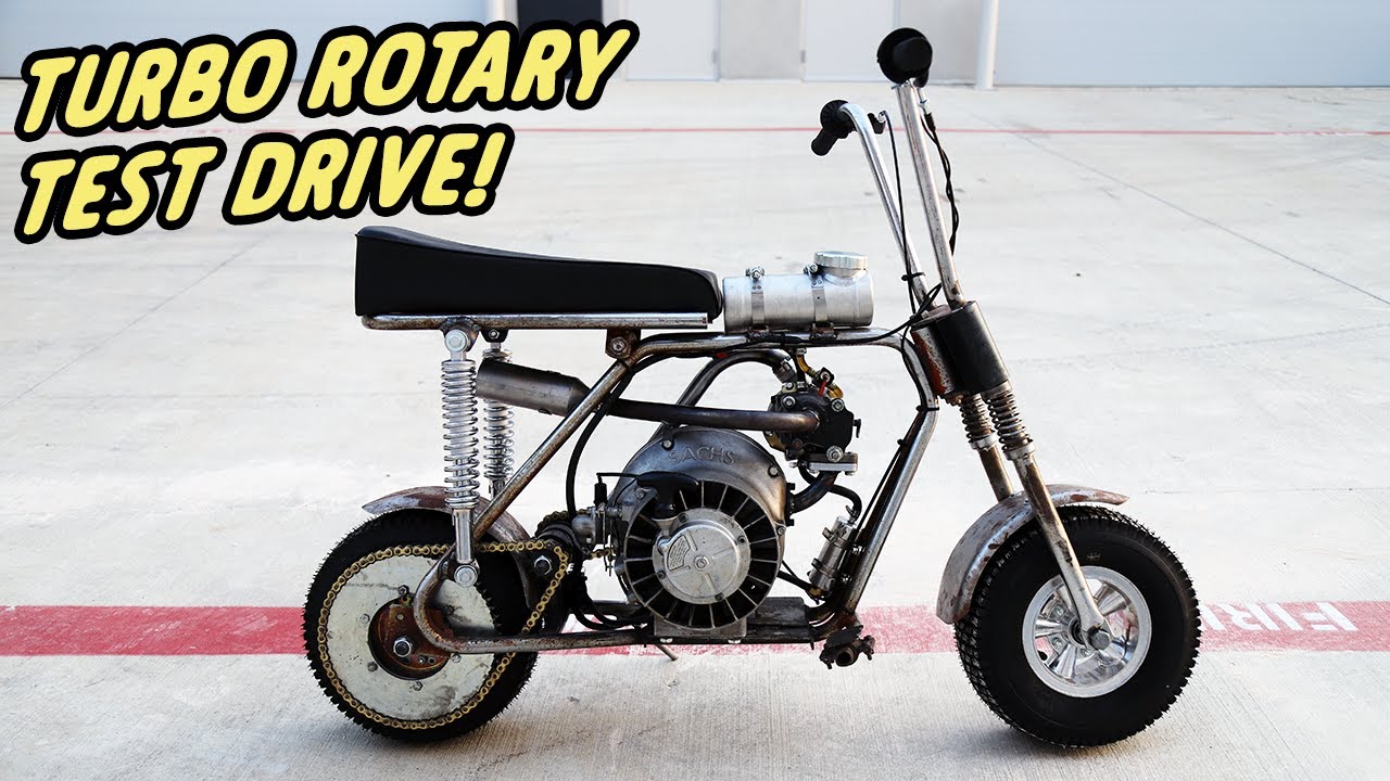 TURBO ROTARY MINIBIKE First Drive! | Ep. 4