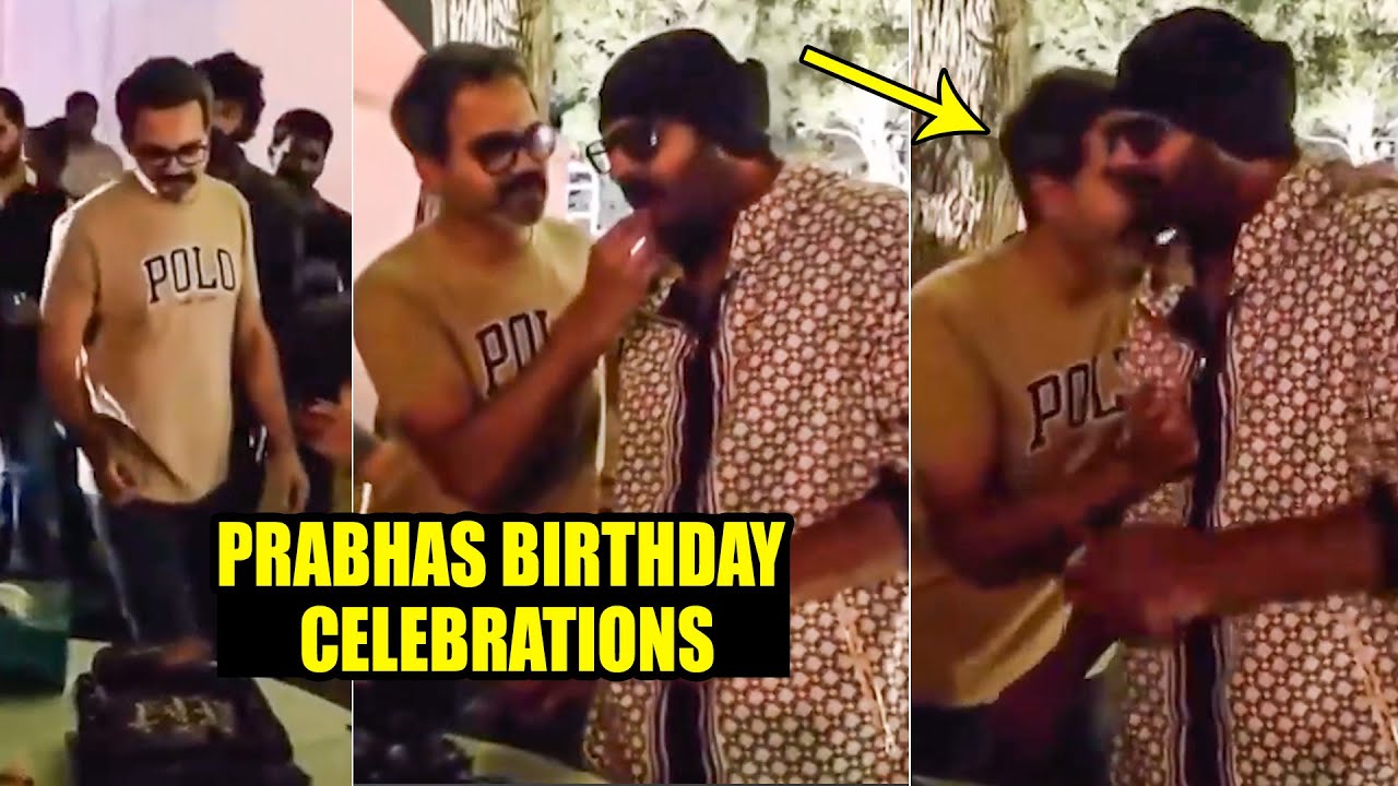 Prabhas Birthday Celebrations | Prashanth Neel | Salaar 2 | Filmylooks