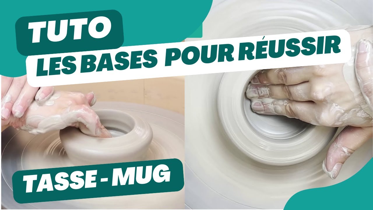 Comment tourner une tasse ou un mug  : 3 étapes de base pour réussir #3