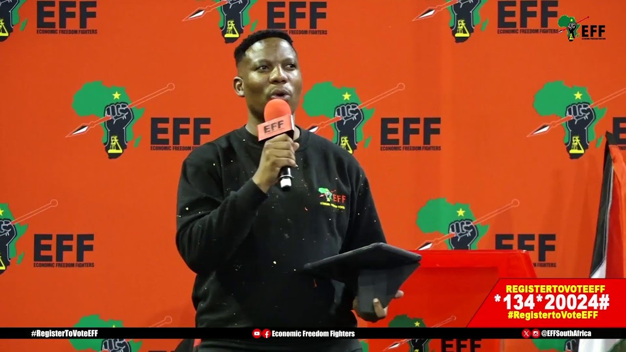 CIC Julius Malema Addresses Gauteng Provincial Groundforces Forum.