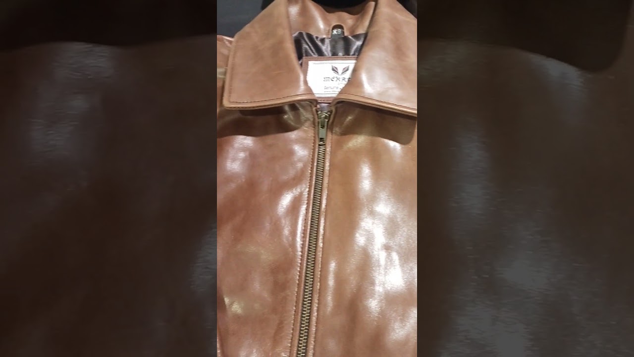 Cow Leather Jacket #leather #fashion #leathermanufacturing #homedecor #leatherelegance #cowleather