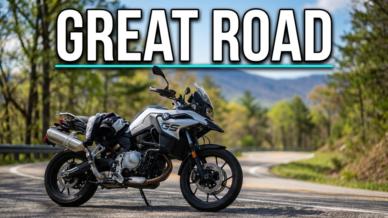 Short Ride Down a Great Road on the BMW F750 GS