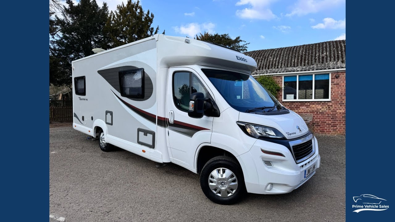 2017:17 Peugeot Boxer Elddis Supreme 196 6 Berth Motorhome