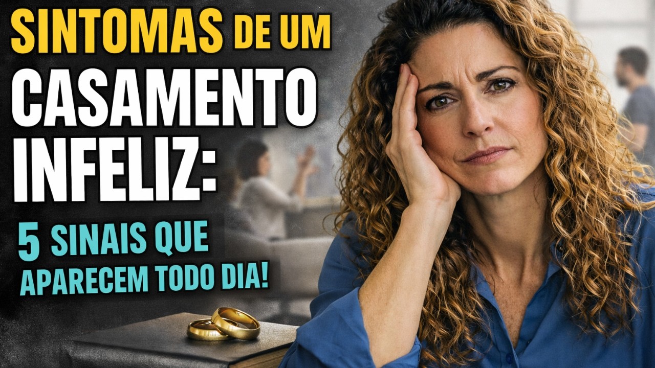 SINTOMAS DE UM CASAMENTO INFELIZ: 5 SINAIS QUE APARECEM TODO DIA