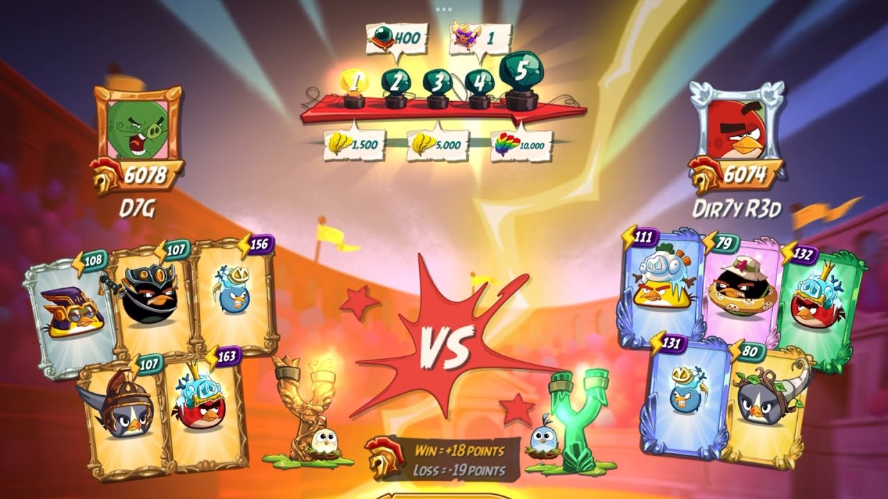ANGRY BIRDS 2 THE ARENA STREAK 5 (JAN/13/2022)