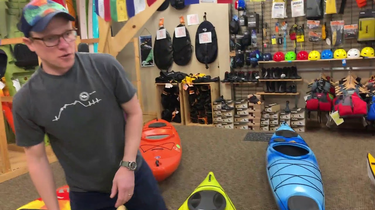 Overview of the types of Kayaks