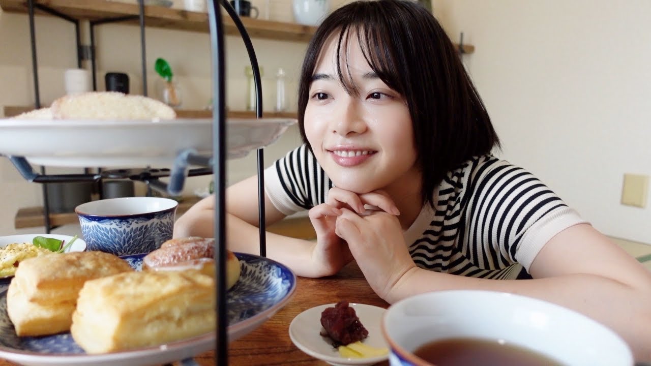 【日常VLOG】休日の過ごし方〜友達とおうちでお茶する１日〜 A day of tea with friends at home.