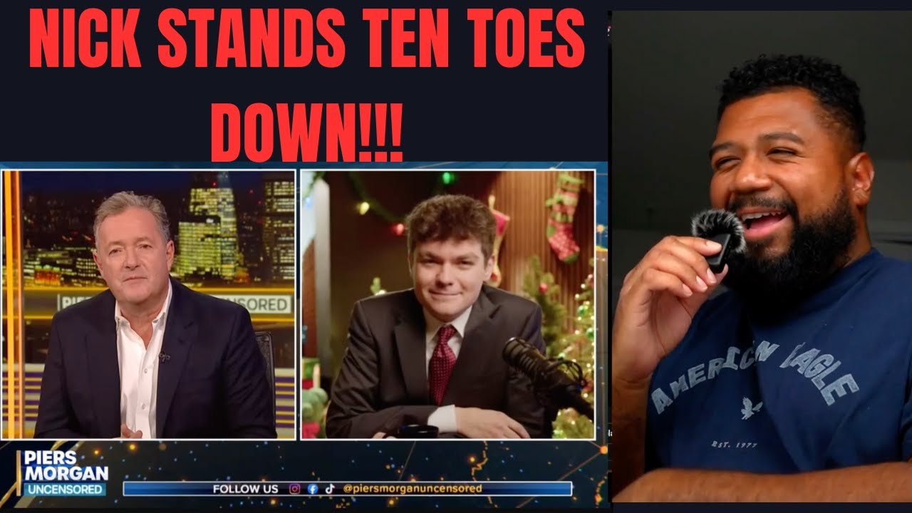 Piers Morgan Asks Nick Fuentes On His Upbringing, Dad, & Ethnic Background