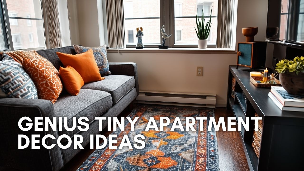 Genius Tiny Apartment Decor Ideas for a Cozy & Stylish Home