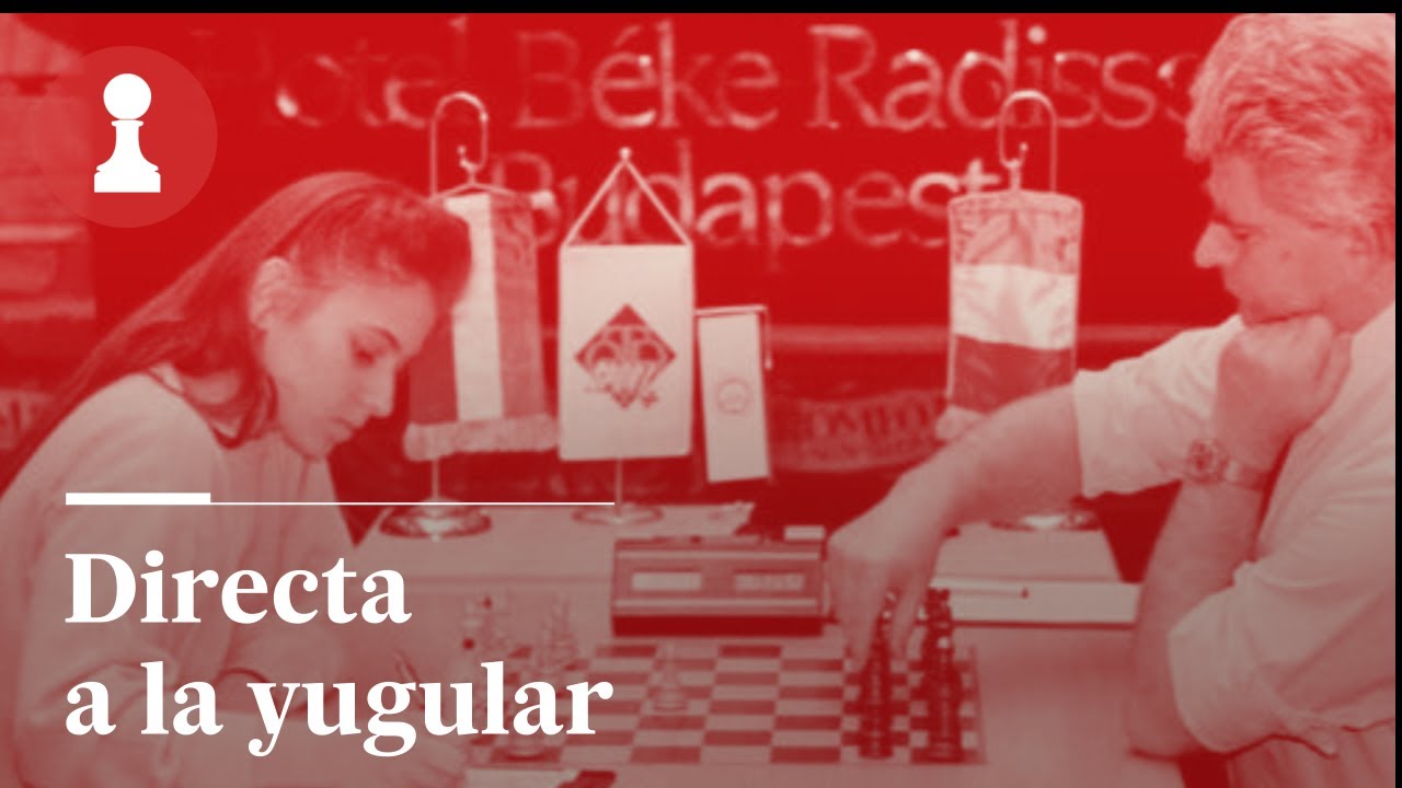 JUDIT POLGAR, directa a la YUGULAR | El rincón de los inmortales (286)
