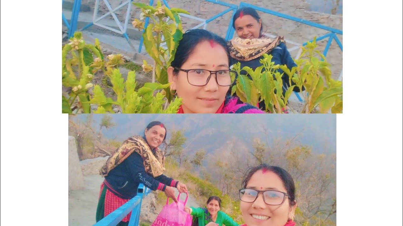 आज जा रहे हैं मैं और मेरे देवरानी बासुंग को निकालने👍👍👍👍