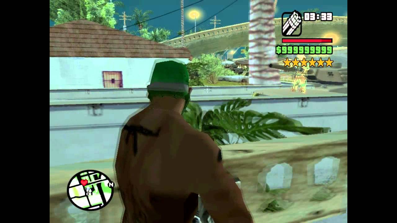 GTA SA: 6 Stars Wanted level mod