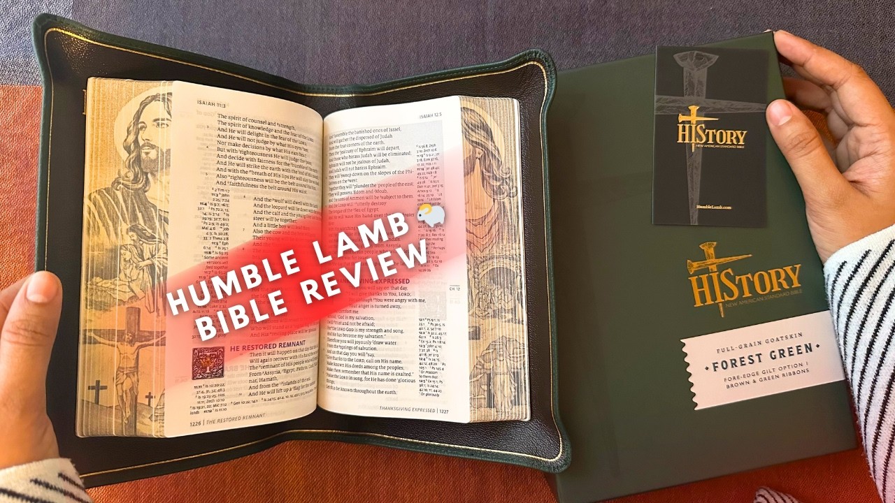 Humble Lamb NASB HIStory Bible - FULL REVIEW || Forest Green #humblelamb #nasb #biblereview