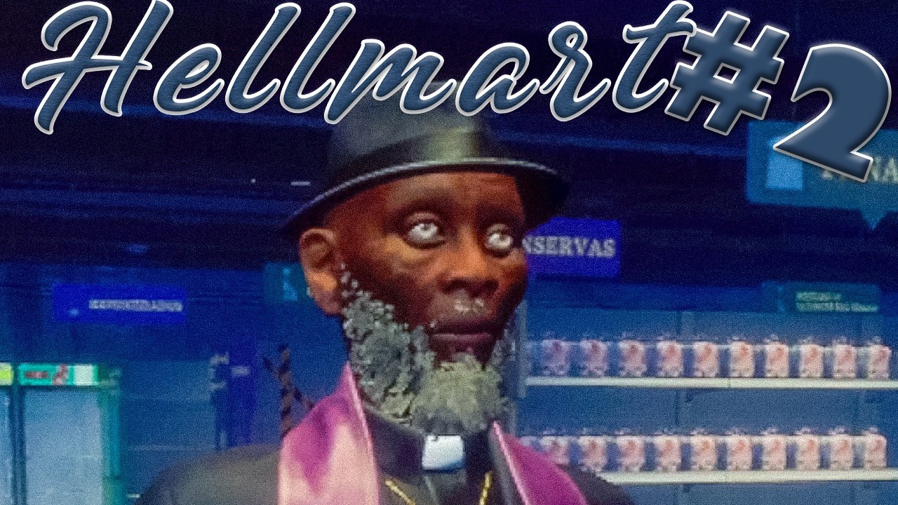 Nos visita Morgan Freeman en la Tienda😳HELLMART#2