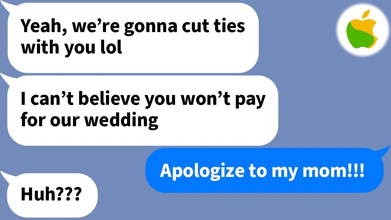 【Apple】 My daughter-in-law tried to cut ties with me right after she got married but...