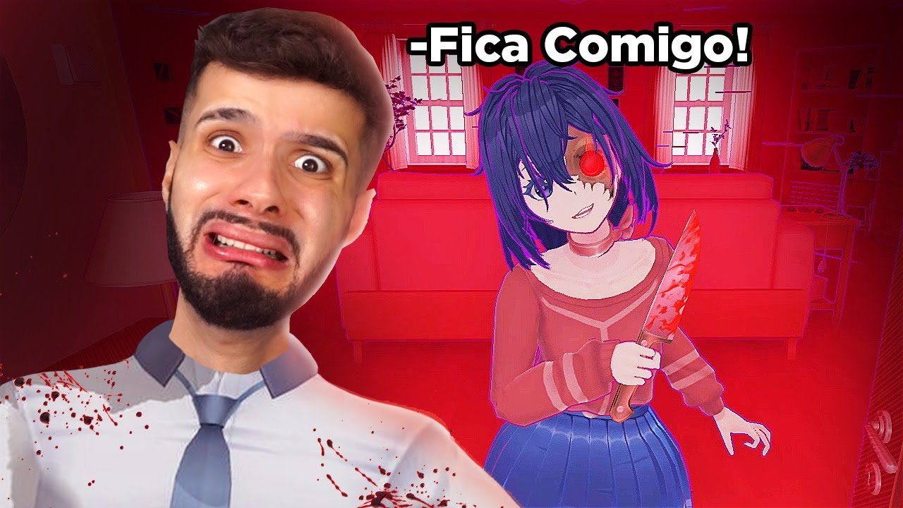 MINHA NAMORADA VIRTUAL QUER ME PRENDER NO SEU JOGO PRA SEMPRE! MiSide