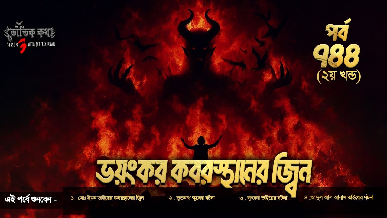 Bhoutik Kotha Season 3 Episode 744 | কবরস্থানের জ্বিন | koborsthaner jinn | Bhoutik kotha koborsthan