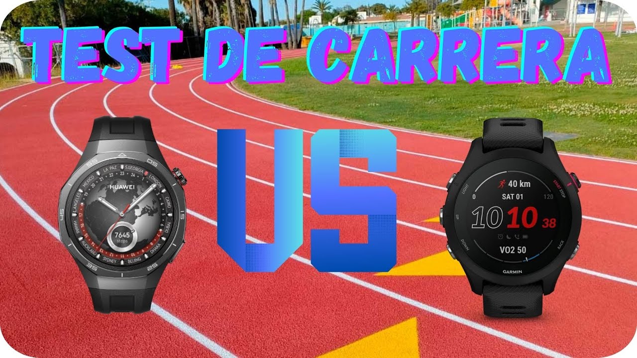 Garmin 255 vs huawei GT5 PRO Test Carrera
