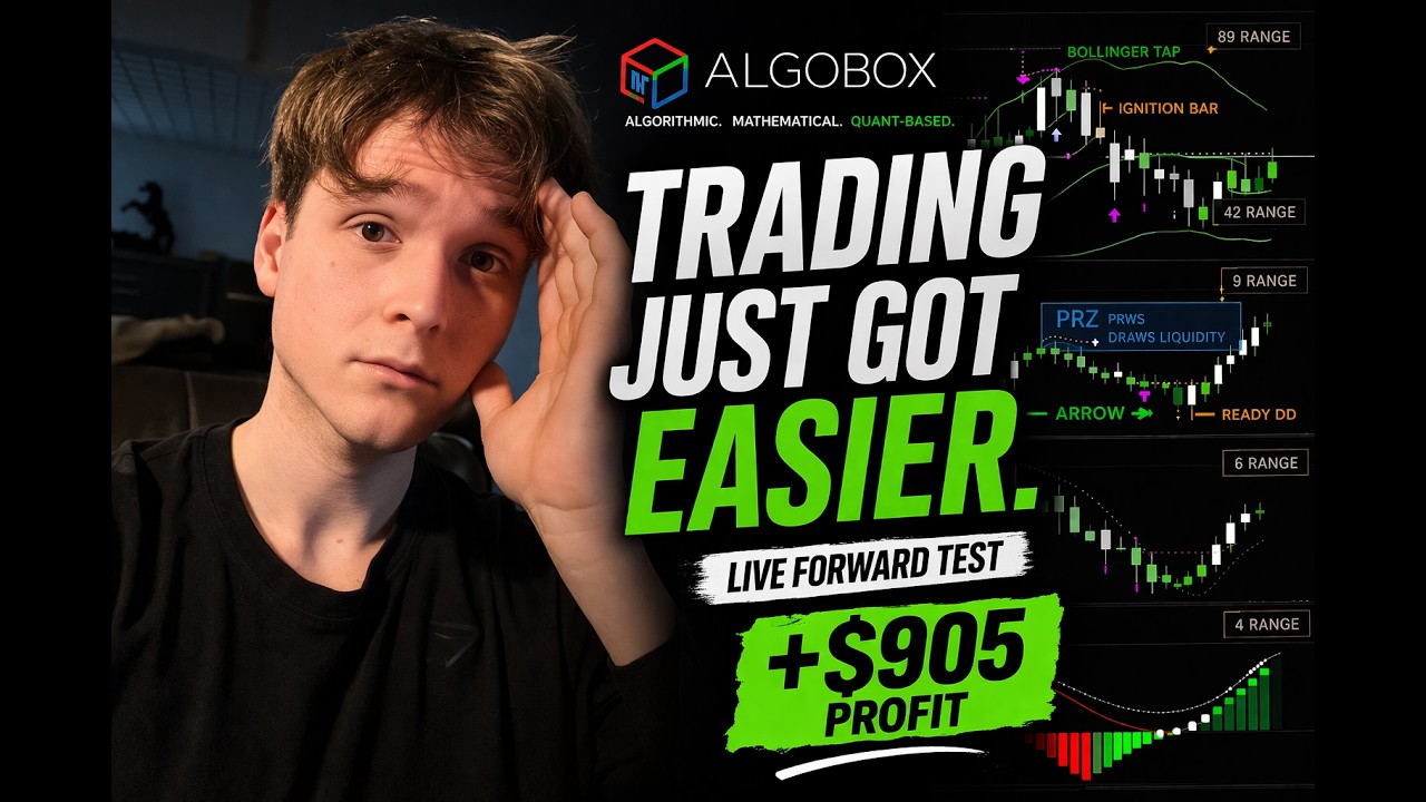 Algorithmic Trading Feels Like a Cheat Code&hellip; (+$985 Live Test)