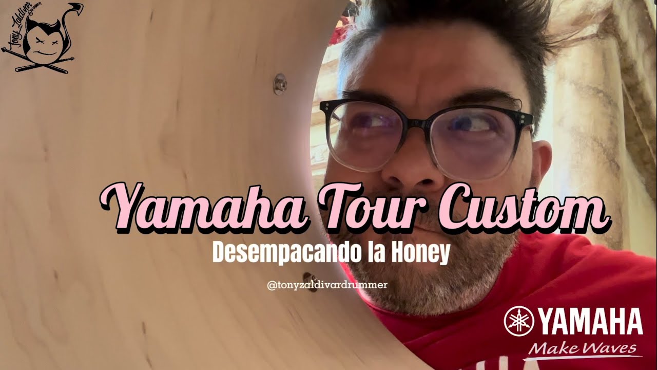 Tony Zaldivar Drummer - La Caramelo.  (Yamaha Tour Custom)