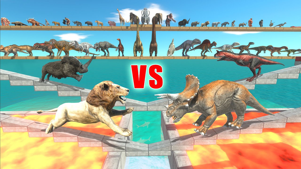 Who Is the Strongest? Animal vs Dinosaur Showdown!