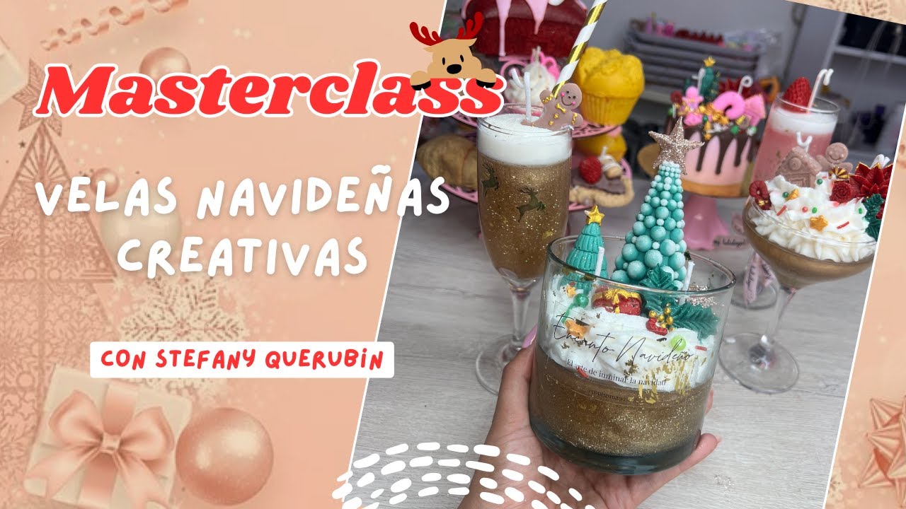 MASTERCLASS VELAS NAVIDEÑAS CREATIVAS