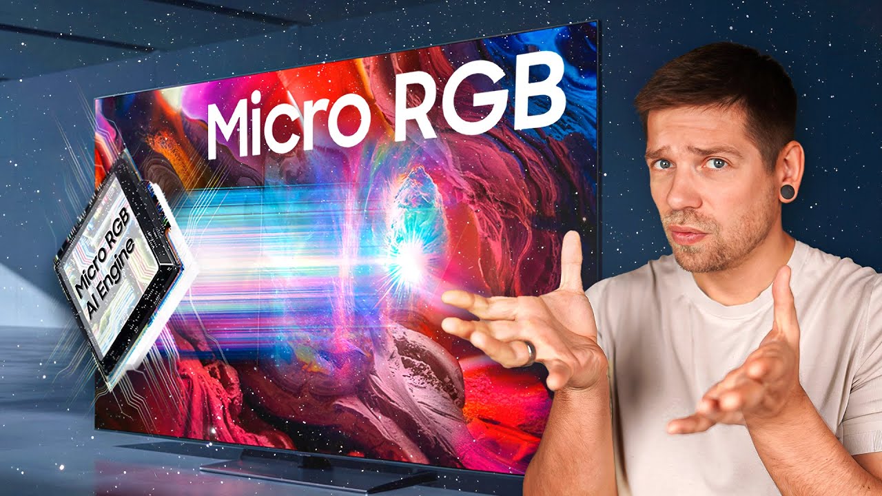 Samsung Micro RGB - нова технологія панелей для великих телевізорів!