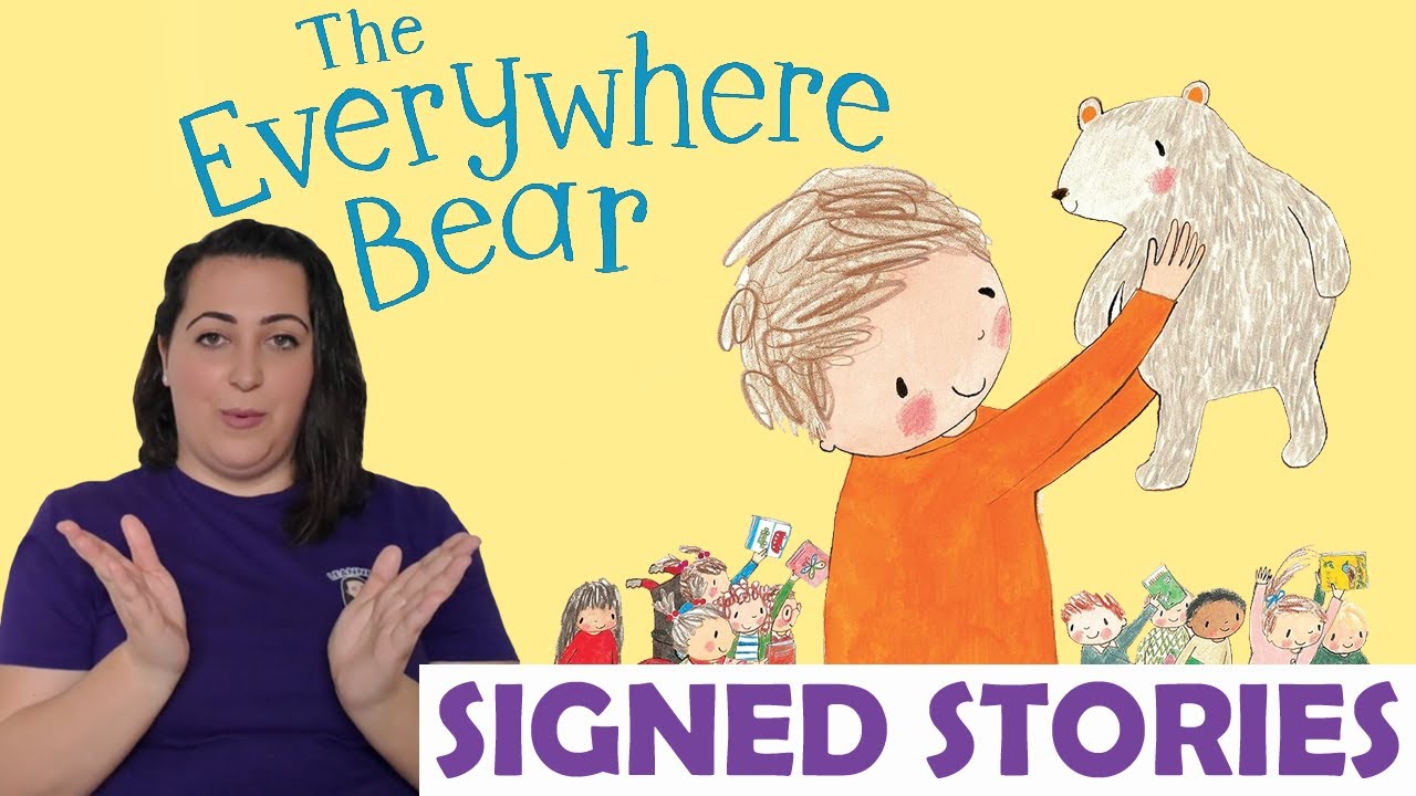 The Everywhere Bear by Julia Donaldson - Signed Story - British Sign Language (BSL)/SSE