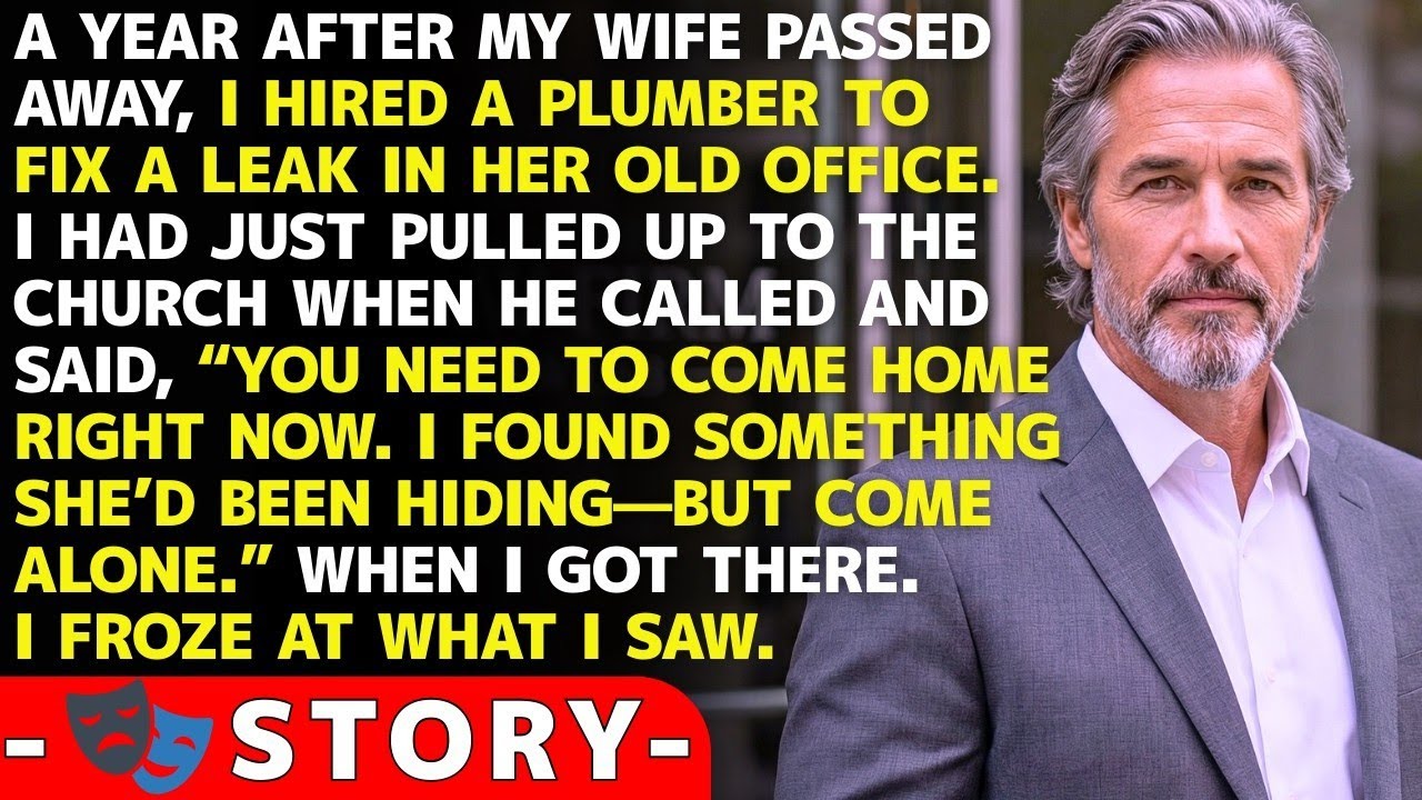 “Come Home Now… But Come Alone.” | A Secret Hidden in My Late Wife’s Office