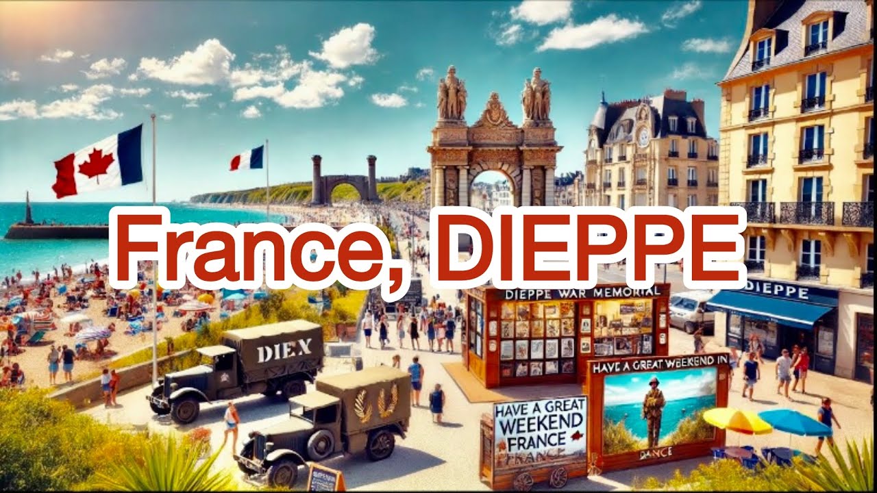 To visite  the Dieppe  city in France 🇫🇷 : Découvrez les Trésors Cachés de cette Ville
