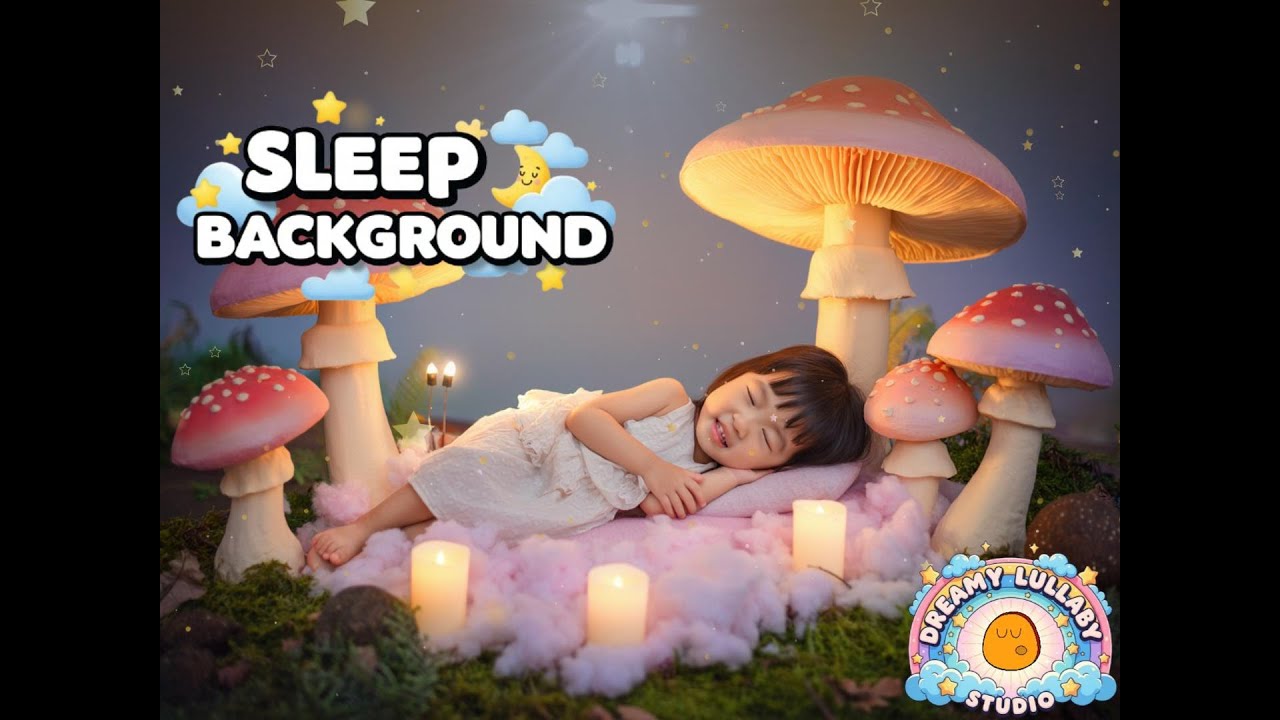 Sleep Background 🏞️ (8 Hours)| Ambient Noise & Peaceful Scenes 🎧 | Lullaby No.366
