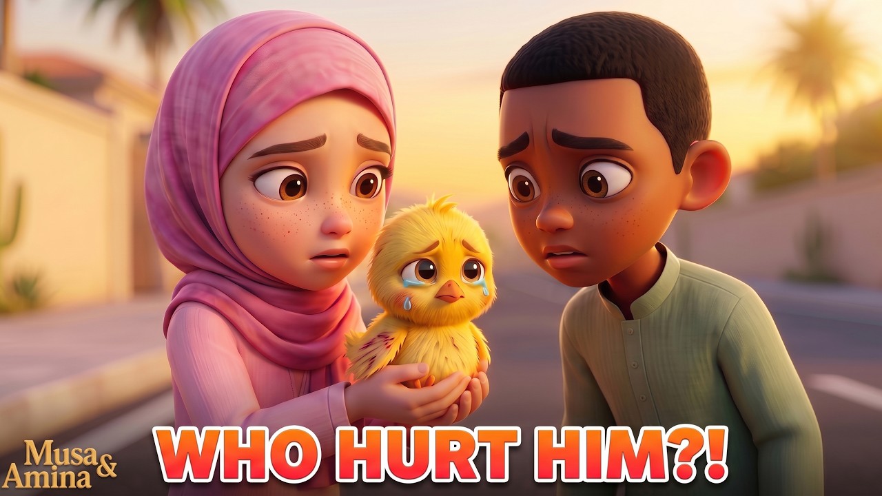 The Injured Chick | Musa & Amina Episode | Islamic Cartoon