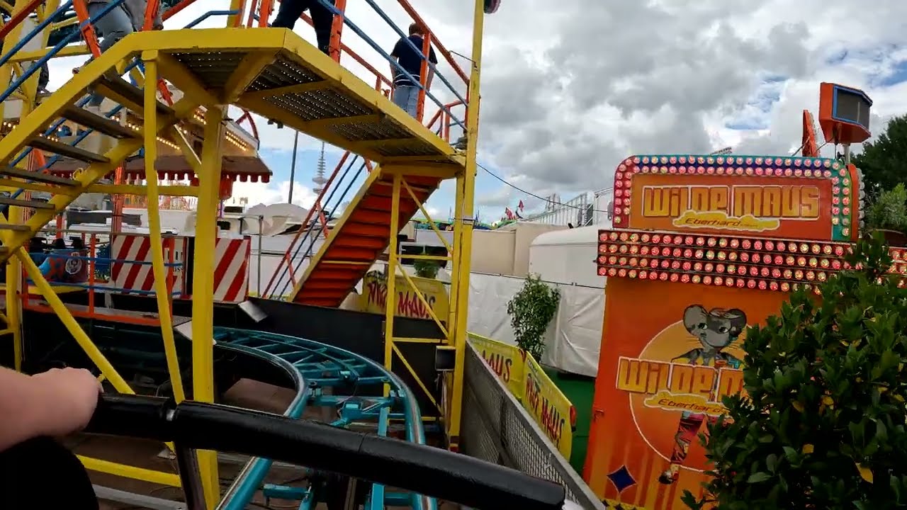 Wilde Maus - Hamburger Sommerdom 2025 - Onride 4K - POV