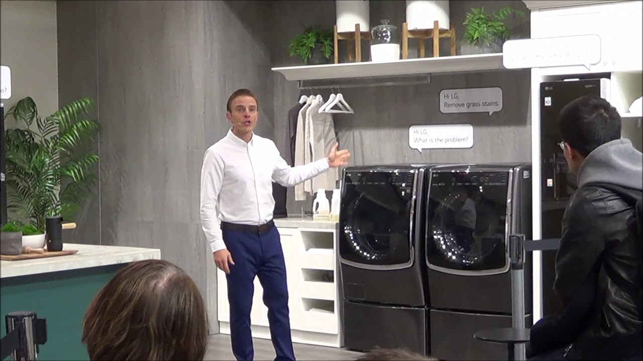 LG ThinQ House showcase at KBIS / IBS in Las Vegas