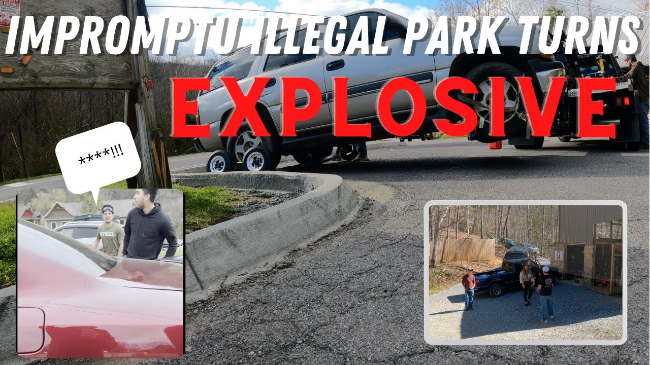 Impromptu Illegal Park Turns EXPLOSIVE