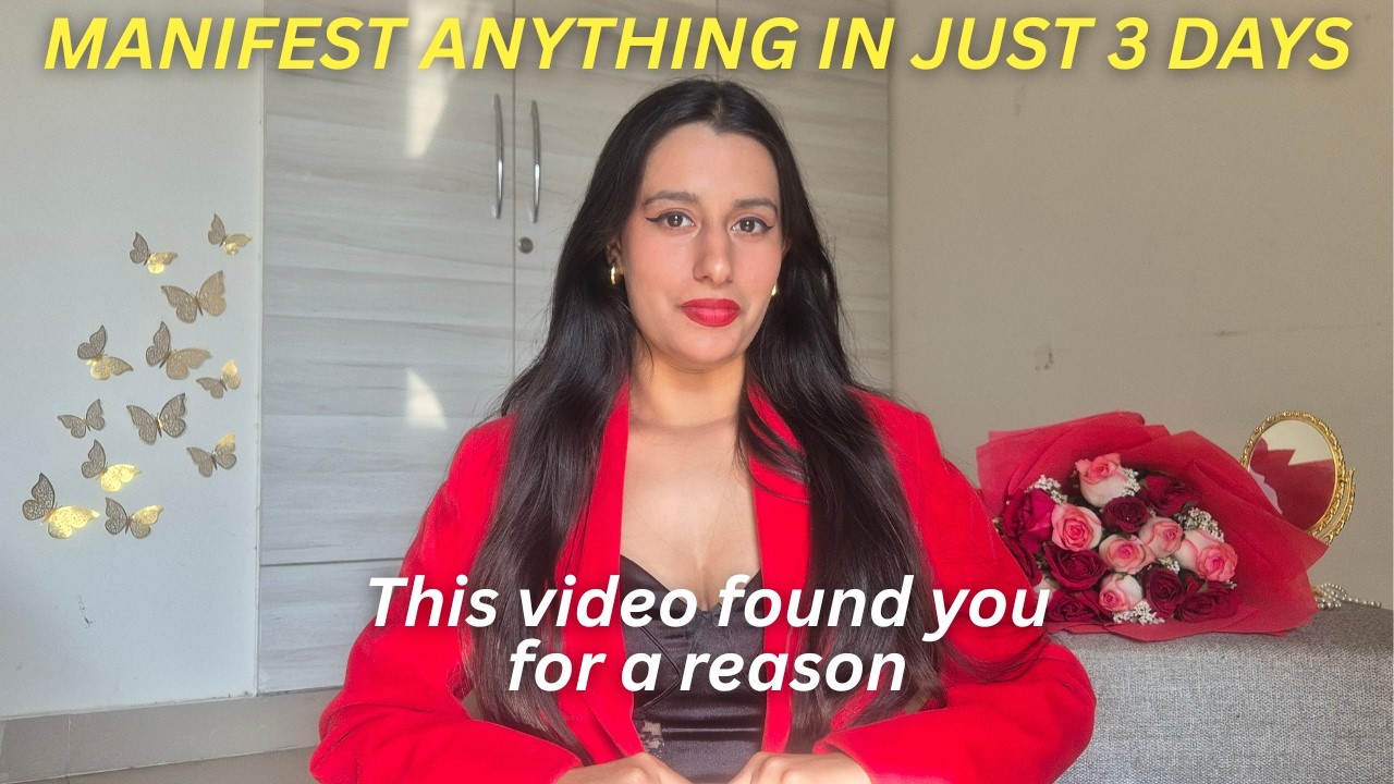 How to manifest anything in 3 days | Most powerful manifestation method