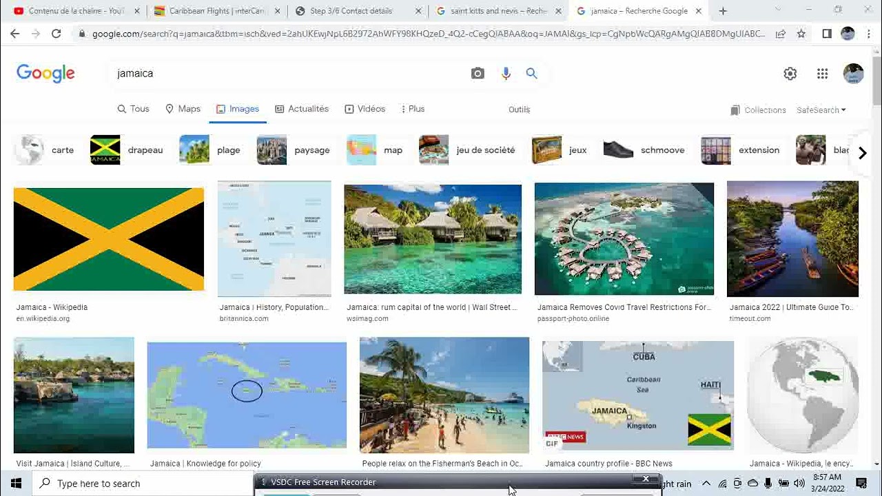 VIN KOUTE HAITIAN KAP VIV JAMAICA KIJAN W K ALE NI FE TRANSIT JAMAICA